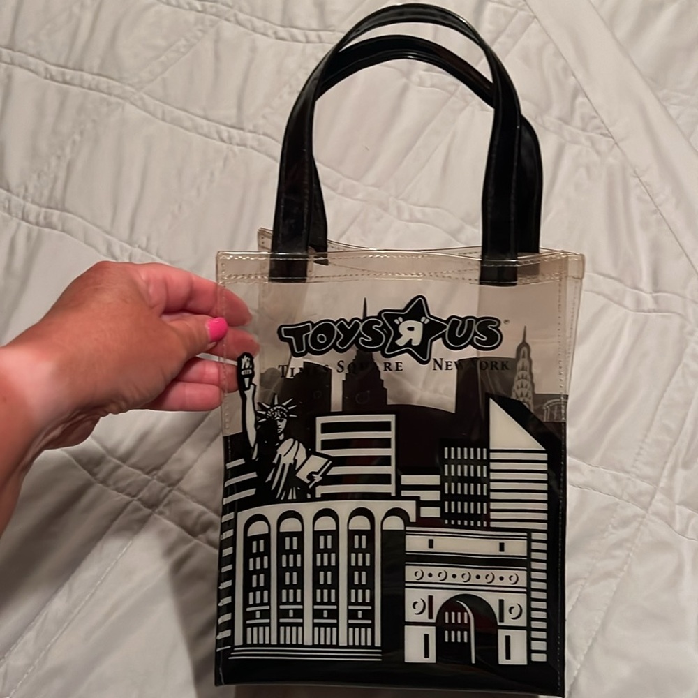 SUPER RARE!  Toys R Us Clear Tote - Picture 3 of 7